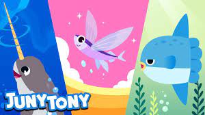 Awesome Sea Animals Meet Sea Animal Friends Animal Song For Kids Kindergarten Song Junytony Youtube Kindergarten Songs Kids Songs Animals Friends