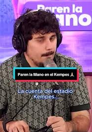 Necesito que los Paren la Mano estén en el Kempes. Una tribuna, medio  Kempes, un Kempes entero…lo que sea. #PLM #Parensedemanos #PLMenelKempes  #germanbeder #luquitasrodriguez #vorterix #lollapalooza ...