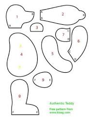How To Make Teddy Bear Free Online Sewing Patterns Free Tutorial Teddy Bear Sewing Pattern Bear Patterns Sewing Teddy Bear Patterns Free