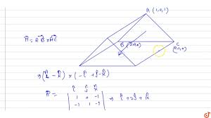 How to find the volume of a triangular prism. The Volume Of A Right Triangular Prism Abca 1b 1c 1 Is Equal To 3 If The Position Vectors O Youtube