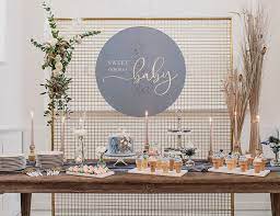 Elegant Rustic Blue Baby Shower Inspired By This Blue Baby Shower Baby Shower Inspiration Rustic Blue