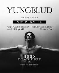 Due to high demand, YUNGBLUD adds 2 more nights to his IDOLS World Tour