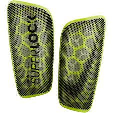 Nike Mercurial Flylite Superlock Shin Guards Volt Black