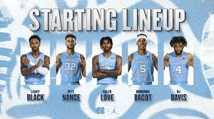 First 5⃣ for the Tar Heels.