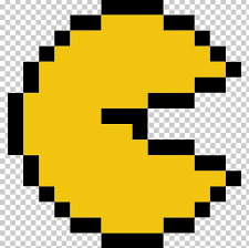 Everything is circles in this minecraft world. Pac Man World 3 Minecraft Pixel Art Png Clipart Angle Black Brand Circle Deviantart Free Png