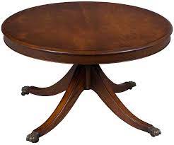 The simple mahogany coffee table has a contemporary feel with its clean straight lines and would suit many homes. English Mahogany Round Coffee Table W Free Shipping Antique Coffee Tables Mahogany Coffee Table Round Coffee Table