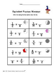 Free Equivalent Fractions Worksheet Grades 2nd 3rd 4th You May Also Like These Products 3rd Grade Fra Fractions Worksheets Fractions Task Cards Fractions