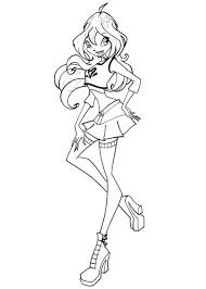 130 Disegni Delle Winx Club Da Colorare Pianetabambini It Winx Club Disegni Principessa Disney Idee Per Disegnare