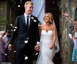 He has never talked about his parents in any interview. Kimberly Crew Arrives To Wed England Goalkeeper Joe Hart Wedding Wedding Dresses Strapless Wedding Dress