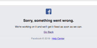 Reports in last 20 minutes. Facebook Goes Down On Monday Morning