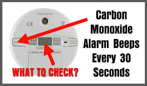Carbon Monoxide Alarm Going Off Every 30 Seconds What To