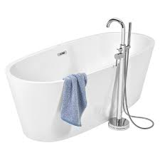 Hansgrohe duschkopf croma 100 (regendusche, 4 strahlarten), chrom. Camargue Freistehende Badewanne Tao 174 5 X 78 Cm Sanitaracryl Weiss Bauhaus