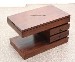 Solid twisty grained shisham hardwood. Sheesham Wood Coffee Table With 4 Drawers