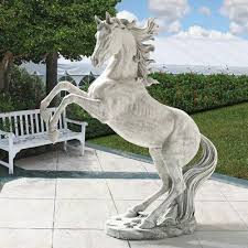 Design Toscano Unbridled Power Equestrian Horse Life Size Statue Wayfair In 2020 Life Size Statues Animal Statues Horse Sculpture