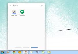 It is one of two apps that constitute th Use Google Hangouts As A Stand Alone Chrome Desktop App