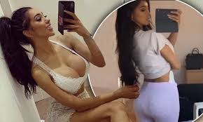 Chloe Khan shows off results of bum job after replacing her saggy  implants in Turkey | Daily Mail Online