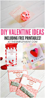 A great resource for teachers of esl kids. Printable Valentines Diy Valentine Ideas For Kids The Simple Parent