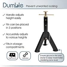 There are stabilizing jacks, scissor jacks, slide out stabilizers and more. Dumble 16 To 25in Telescoping Heavy Duty Rv Stabilizer Jacks Set 2 Pack Rv Jack Stand Camper Leveling Jacks Rv Campers Pricepulse