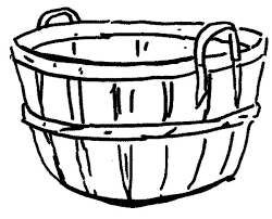 Pin By Debra Parkhouse On Stamps In 2020 Apple Baskets Coloring Pages Basket Drawing