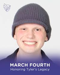 💜 March is here, and with it comes a day that means so much to us: March  4th. On March 4th, we honor the incredible life and legacy of Tyler  Robinson, whose