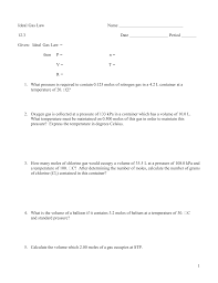 A ideal gas is gas whose molecules occupy negligible space and have no interactions, and which consequently obeys the gas laws exactly. Ideal Gas Pap