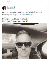 Dan Walker gets fans talking with 'top-secret' new project after Channel 5  move