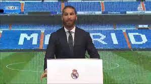 Jugador de fútbol y embajador de @unicef_es. Tearful Sergio Ramos Bids Farewell To Real Madrid This Is More Than A Goodbye It S A See You Later I Ll Be Back Football Espana