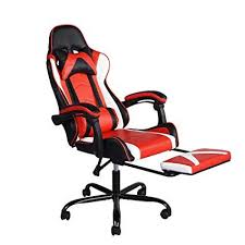 Greenforest Gaming Chair For Adults With Footrest Computer Chair Lumbar Support Ergonomic Game Ch Office Chair Cushion Reclining Office Chair Adjustable Chairs