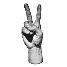Black And White Peace Sign Hand Clipart Peace Sign Hand Drawing By Elle Wills Hand Reference Peace Sign Hand Peace Illustration