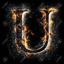 A collection of the top 33 fire letters wallpapers and backgrounds available for download for free. Fire Letter U Stock Photo Picture And Royalty Free Image Image 44912619