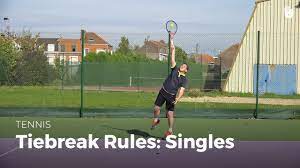 The tie break in tennis usually refers to when a set of games is a war of attrition. Rules Tiebreaker Tennis Youtube