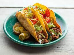 All American Beef Taco Recipe Food Network Recipes Tacos Beef Beef Tacos Recipes