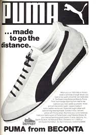 Мужские кроссовки puma ralph samspon 70 x kitsune (37564702). Vintage Puma Sneakers The Deffest A Vintage And Retro Sneaker Blog Vintage Ads