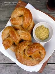 Authentic Soft Puffy German Pretzels Sumptuous Spoonfuls Recipe Recipes Food Yummy Food