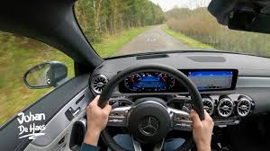 2020 Mercedes Cla 200 Shooting Brake 163 Hp Pov Test Drive Youtube