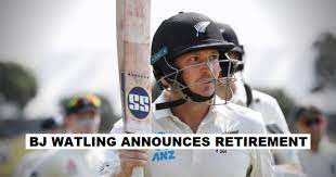 He will be hoping to say goodbye to. Bj Watling Announces Retirement From All Forms Of Cricket To Hang His Boots After The England Tour