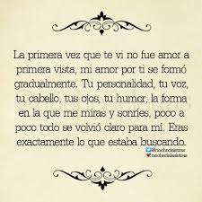 La Primera Vez Que Te Vi Frases Bonitas Poemas De Amor Amor