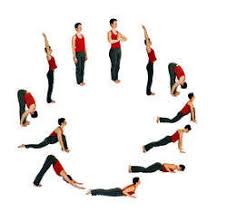 Surya namaskar is a powerful yoga technique which combines the twelve asanas (yogic postures), breath, and mantras (vedic hymns), in a sequence. Surya Namaskar Yogawiki