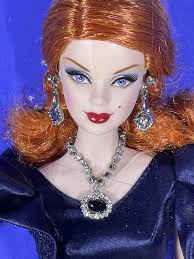 NRFB Hope Diamond Barbie Doll Gold Label Robert Best Designed W7818