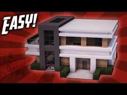 Como Hacer Una Casa En Minecraft Moderna Facil Minecraftfurniture Minecraft Moderne Maison Moderne Minecraft Maison Minecraft