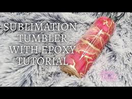 How To Add Glitter To Sublimation Tumblers (No Epoxy Needed!) - Silhouette  School
