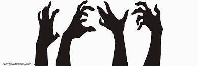 Zombie Hands Zombie Hand Custom Vinyl Wall Art Vinyl Wall Art