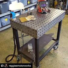 It 39 S Fabricationfriday Show Us Your Home Built Certiflat Weldingtable Welding Tables Welding Table Welding