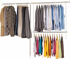 Teleskopregal Garderobe Set 3 Tlg Teleskop Garderobe Garderoben Set Kleideraufbewahrungssystem