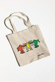 Keith Haring Tote Bag Tote Bag Canvas Design Canvas Bag Design Bags
