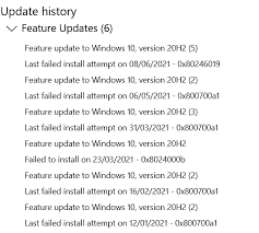 But while installing feature updates helps sustain a pc in the long run, brand new windows 10 feature releases. Windows 10 Feature Update 20h2 Failed To Install Microsoft Q A