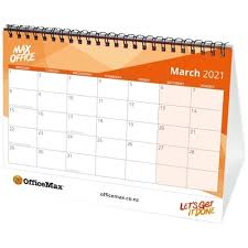 Free download blank calendar templates for 2021. Officemax Desk Calendar Wiro 2021 Officemax Nz