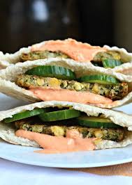 Grilled Mediterranean Chickpea Burgers With Creamy Harissa West Of The Loop Recipe Food Raw Food Recipes Veggie Recipes
