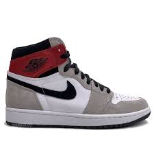 Nike Air Jordan 1 Mid M Light Smoke Grey Black White Pin On Air Jordan 1