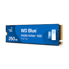 250GB WD Blue SN580 NVMe™ SSD | Western Digital